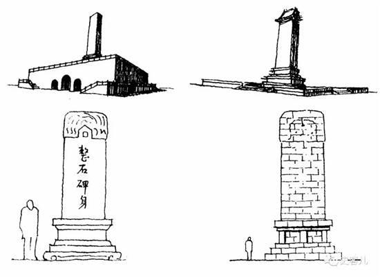 烈士碑简笔画 烈士碑简笔画上色