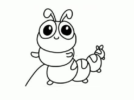 虫子简笔画 虫子简笔画图片大全