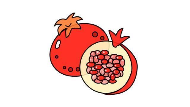 水果简笔画图片带颜色 水果简笔画图片带颜色卡通