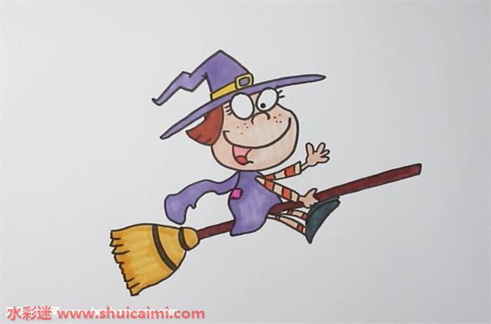 女巫怎么画 女巫简笔画简单又漂亮
