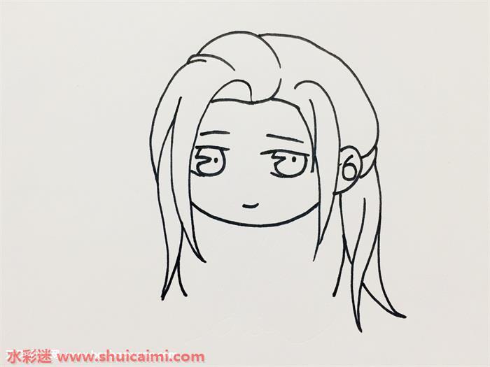魔道祖师温宁怎么画 魔道祖师温宁简笔画漂亮卡通