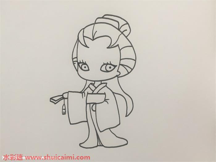 第五人格红蝶的画法步骤图解