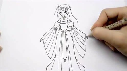 花神简笔画 花神简笔画大全