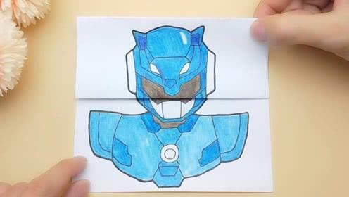 迷你特工队简笔画 迷你特工队简笔画机甲