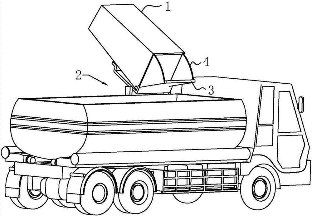 垃圾车简笔画 垃圾车简笔画彩色