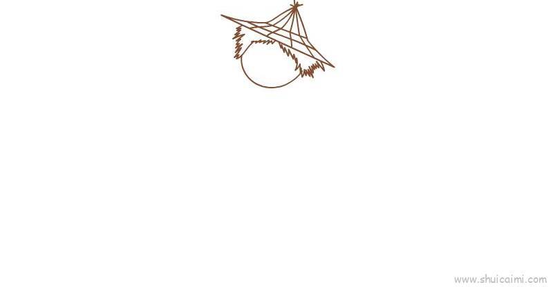 稻草人儿童画怎么画 稻草人简笔画简单又好看