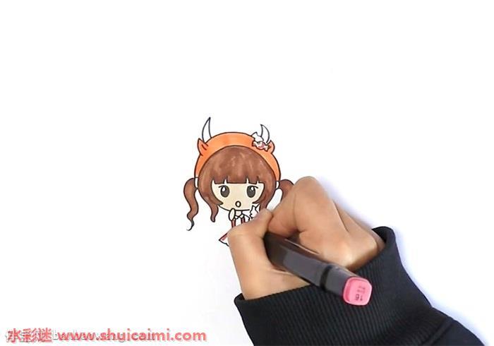 金牛座怎么画 金牛座简笔画图片大全带颜色