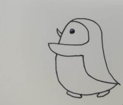 企鹅简笔画 企鹅简笔画儿童画