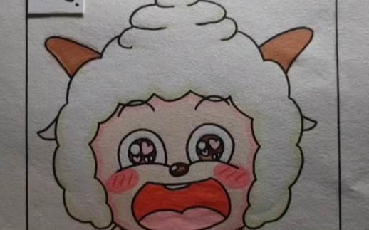 懒羊羊简笔画 懒羊羊简笔画可爱