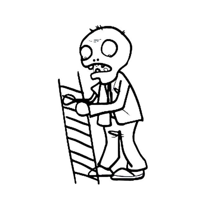 僵尸简笔画 僵尸简笔画图片大全