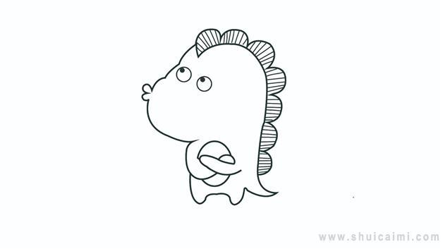 恐龙简笔画怎么画 恐龙简笔画图片大全