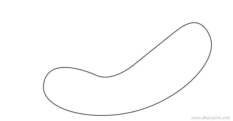 热狗儿童画怎么画 热狗简笔画图片