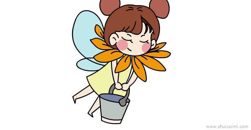 小精灵儿童画怎么画 小精灵简笔画图片大全