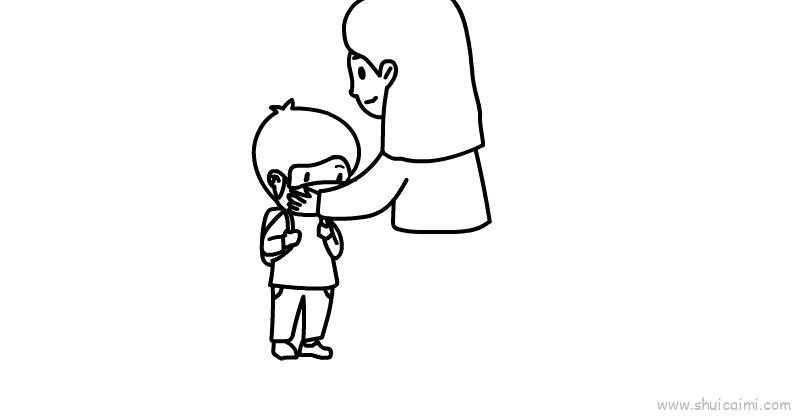 疫情主题教程儿童画怎么画 疫情主题教程简笔画简单又好看