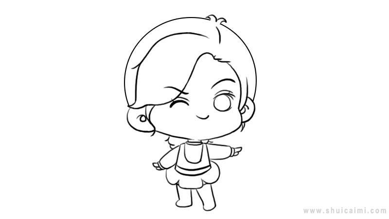 人物少女简笔画怎么画 人物少女简笔画简单又好看