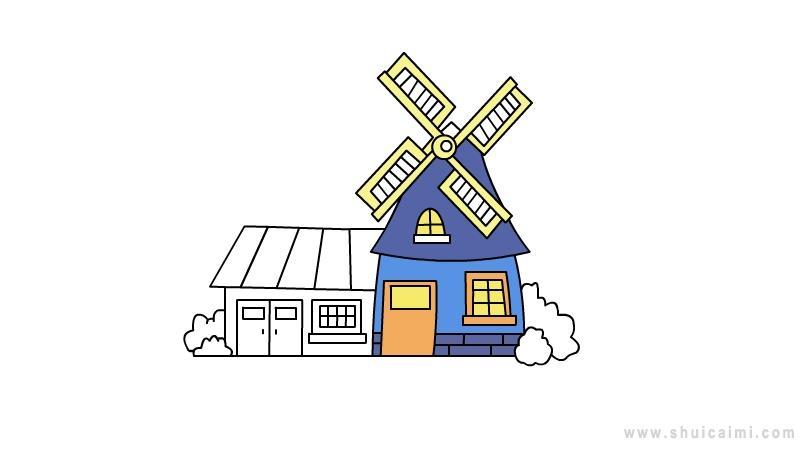 房子简笔画怎么画 房子简笔画顺序