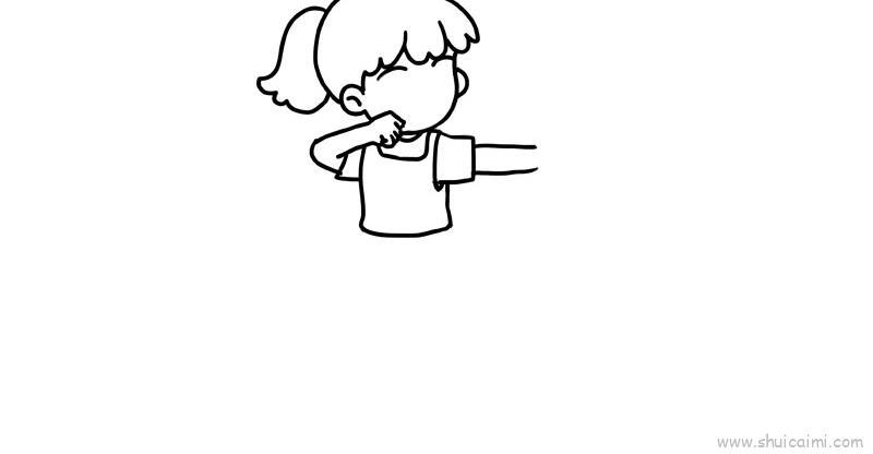 射箭儿童画怎么画 射箭简笔画简单
