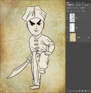 武松简笔画 武松简笔画简单