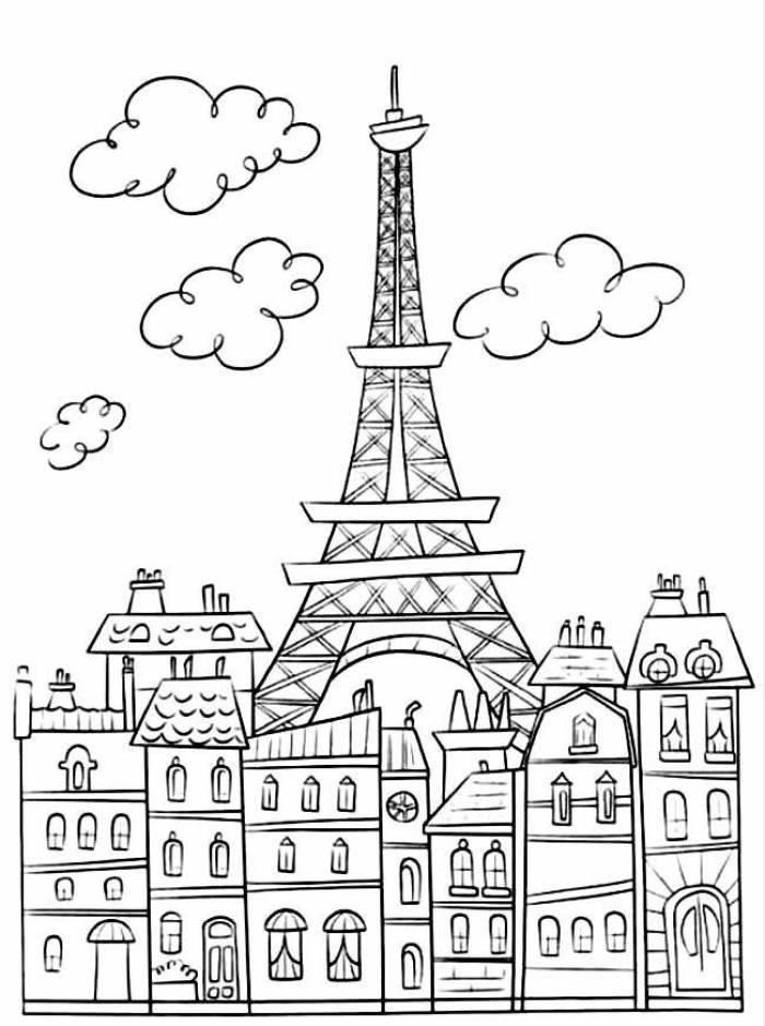 简笔画风景 简笔画风景山水画
