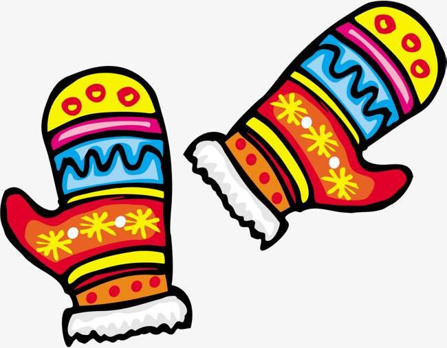 手套简笔画 手套简笔画涂色