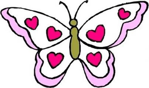 简笔画蝴蝶 简笔画蝴蝶图片大全彩色