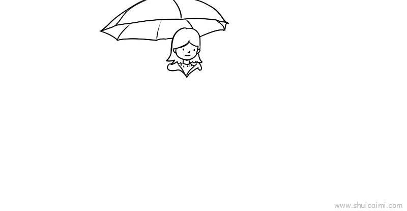 清明时节雨纷纷儿童画怎么画 清明时节雨纷纷简笔画图片大全