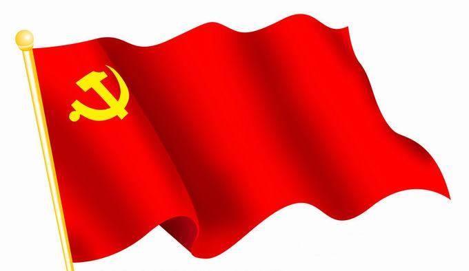 党旗简笔画 党旗简笔画图片大全大图