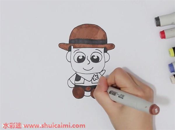 玩具总动员怎么画 玩具总动员简笔画步骤