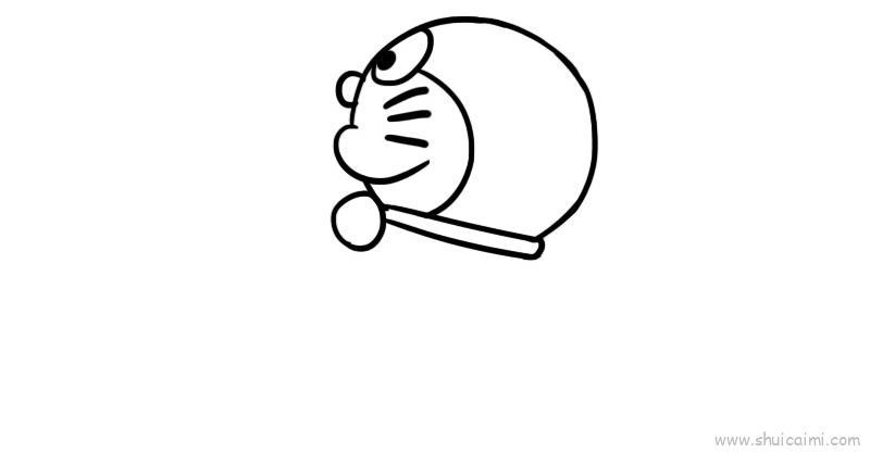 叮当猫儿童画怎么画 叮当猫简笔画画法