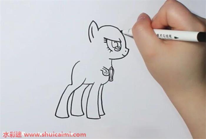 小马宝莉怎么画 小马宝莉简笔画图片