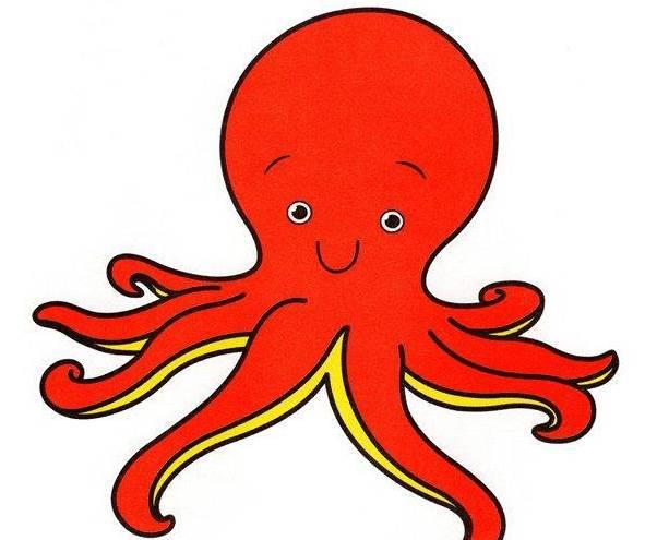 章鱼简笔画 章鱼简笔画画法可爱