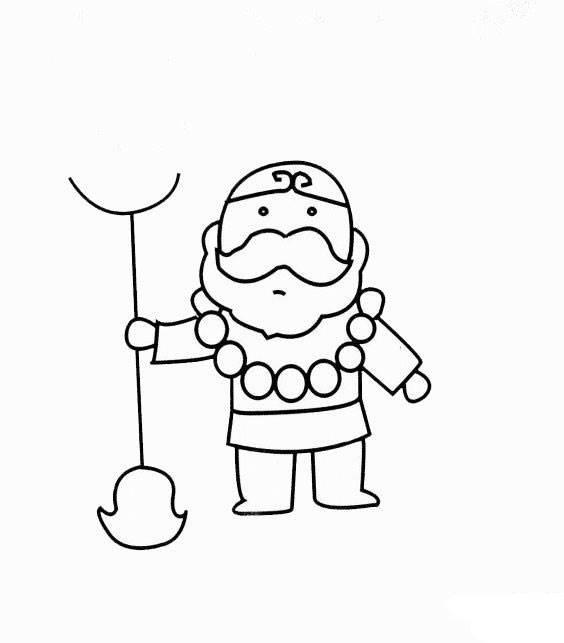 西游记简笔画 西游记简笔画师徒四人