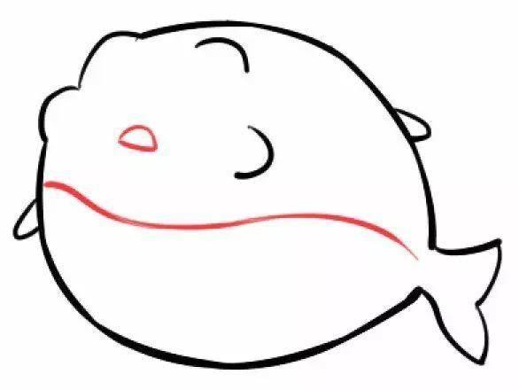 小鱼的简笔画 小鱼的简笔画可爱