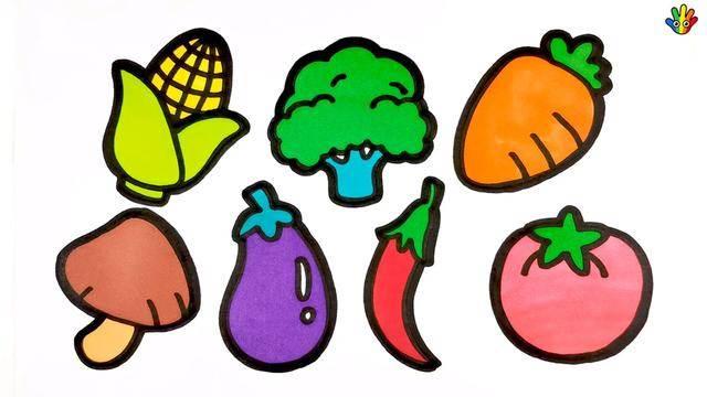 蔬菜简笔画 蔬菜简笔画儿童画