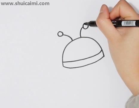 宇宙飞船简笔画怎么画 宇宙飞船简笔画好看