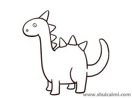 恐龙儿童简笔画