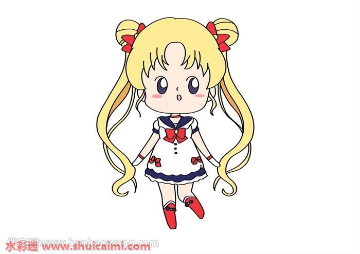 美少女怎么画 美少女简笔画简单易画