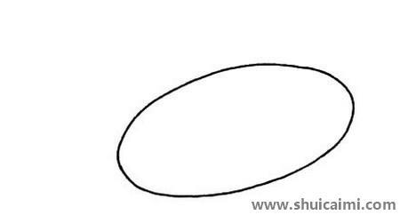 飞碟儿童简笔画