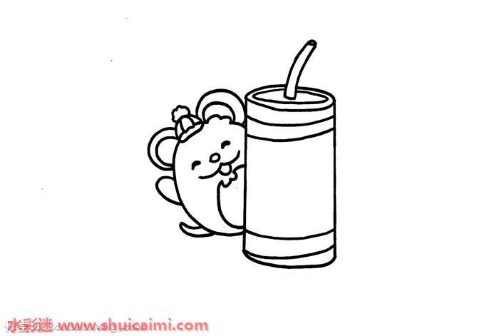 鞭炮怎么画 鞭炮简笔画简单又漂亮彩色