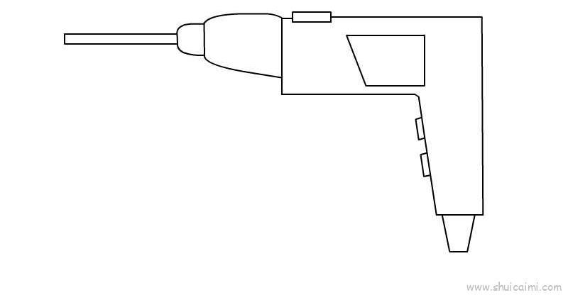 铁钻儿童画怎么画 铁钻简笔画图片