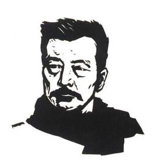 鲁迅简笔画 鲁迅简笔画头像