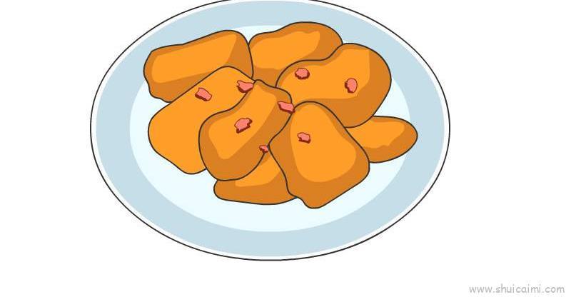 腊八豆腐儿童画怎么画 腊八豆腐简笔画图片