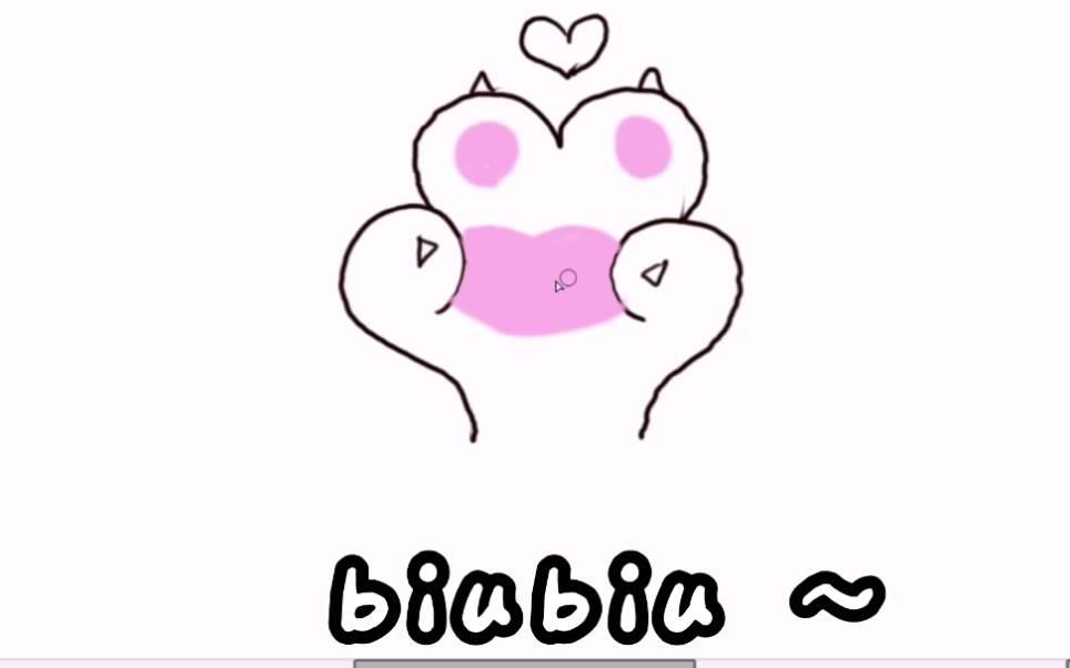 猫爪简笔画 猫爪简笔画可爱