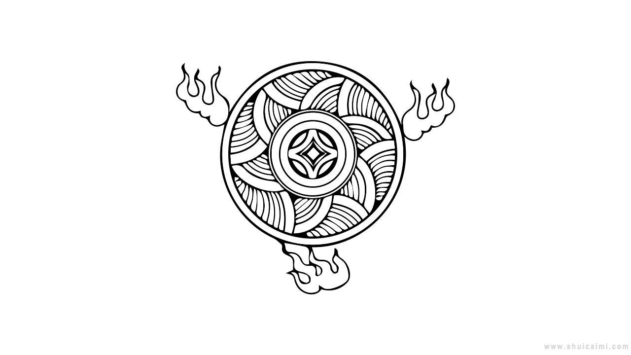 哪吒风火轮简笔画怎么画 哪吒风火轮简笔画好看