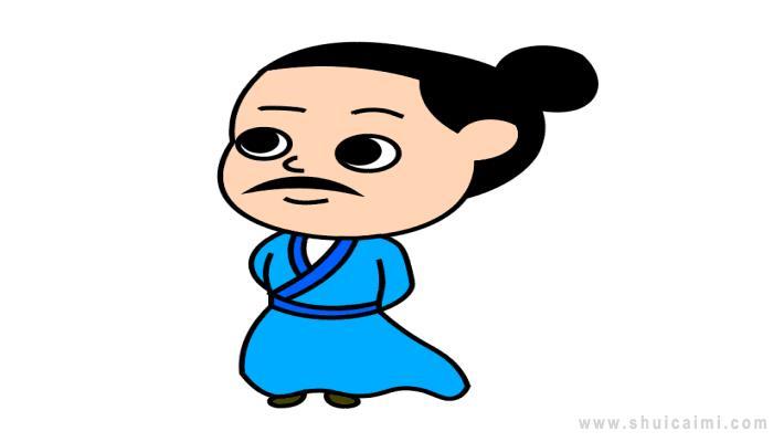 屈原简笔画怎么画 屈原简笔画步骤