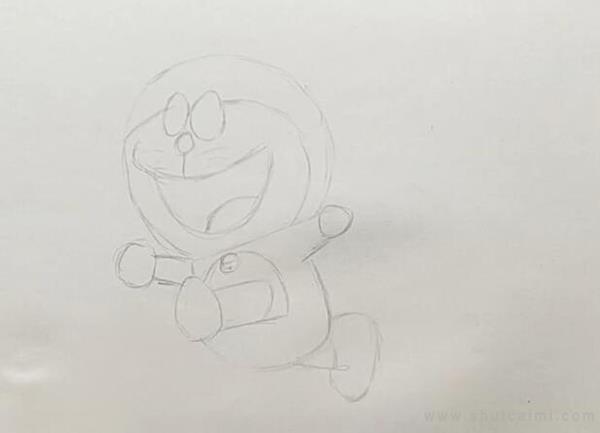 哆啦A梦简笔画怎么画 哆啦A梦简笔画图片大全