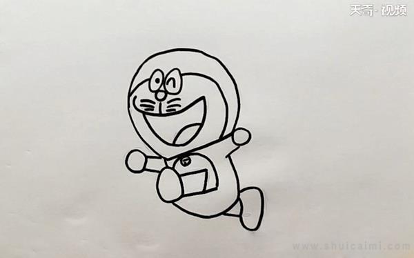哆啦a梦简笔画怎么画 哆啦a梦简笔画简单又好看