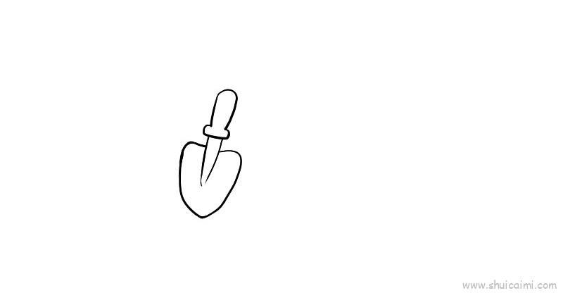 儿童铲沙玩具儿童画怎么画 儿童铲沙玩具简笔画步骤