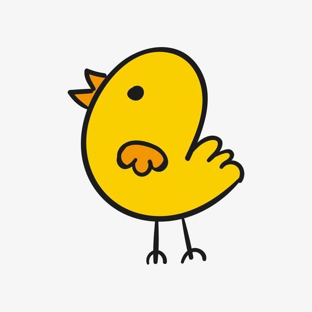 简笔画小鸡 简笔画小鸡的画法最简单