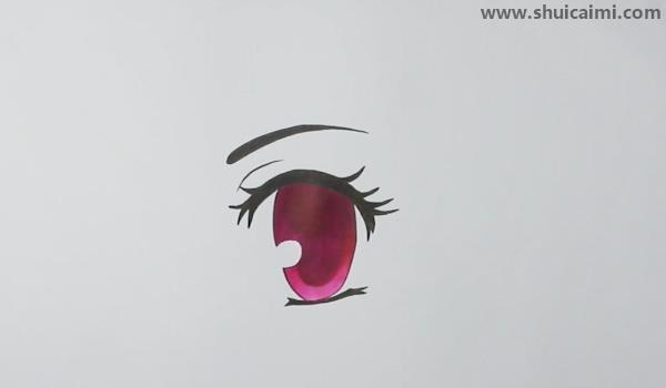 动漫人物眼睛简笔画怎么画 动漫人物眼睛简笔画好看